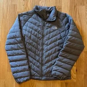 The North Face Gray Puffer Jacket